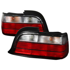 Spec-D Clear Red Tail Lights | SPE LT-E362RPW-APC