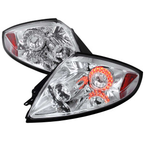 Spec-D Chrome LED Tail Lights | SPE LT-ELP06LED-TM