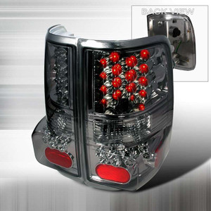 Spec-D Smoked LED Tail Lights | SPE LT-F15004GLED-KS