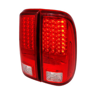 Spec-D Red LED Tail Lights | SPE LT-F25008RLED-KS