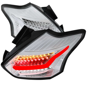 Spec-D Chrome LED Tail Light | SPE LT-FOC155CLED-TM