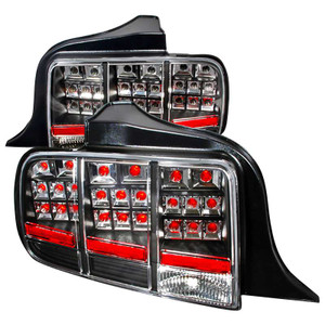 Spec-D Black LED Tail Lights | SPE LT-MST05JMLED-KS
