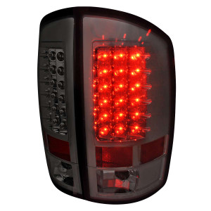 Spec-D Smoked LED Tail Lights | SPE LT-RAM02GLED-TM