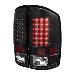 Spec-D Black LED Tail Lights | SPE LT-RAM02JMLED-V2-TM