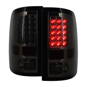 Spec-D Smoked LED Tail Lights | SPE LT-RAM09GLED-TM