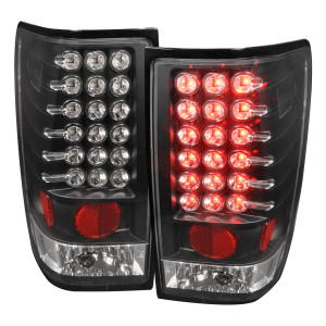 Spec-D Black LED Tail Lights | SPE LT-TIT04JMLED-TM