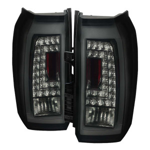 Spec-D Smoked LED Tail Lights | SPE LT-YUK15BBLED-TM