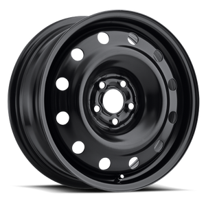 Liquid Metal Atom - Steel Wheel 15x6 4x108 Matte Black 41mm | 201-5634B