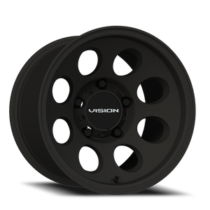 Vision 56 Midway Wheel 16x8 5x114.3 Satin Black 0mm | 56-6865SB0