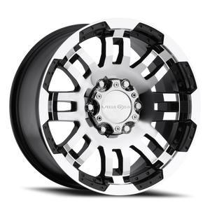 Vision Warrior 375 Wheel 17x8.5 6x114.3 Gloss Black Machined Face 18mm | 375H7886GBMF18
