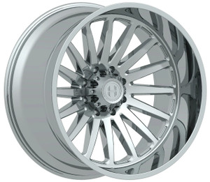 Hardcore Offroad Hc105 Wheels Rims 24x12 6x135 6x139.7 Chrome -44mm | HC10524126135139CHR-44