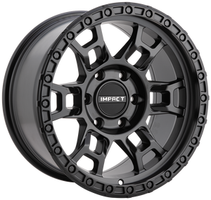 Impact Off-Road 8812 Wheel 17x9 6x139.7 Satin Black 0mm - FREE LUG NUTS INCLUDED!