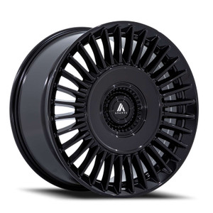 Asanti Ab040 Tiara Wheels Rims 22x9 5x108 5x114.3 Gloss Black 38mm | AB040BX22900138