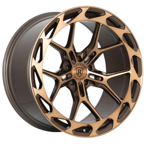 Rohana Rfx19 Wheels Rims 20x10 5x120 Machined Bronze 38mm | RFX1920105120BZ38
