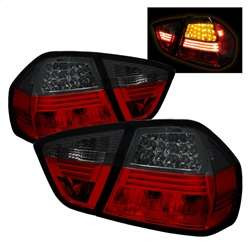 Spyder LED Tail Lights - Red Smoke | FCLH 5000910