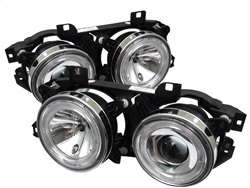 Spyder Projector Headlights - LED Halo - Chrome | FCLH 5008732