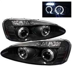 Spyder Projector Headlights - LED Halo - Black | FCLH 5011664