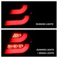 Spyder LED Tail Lights - Black | FCLH 5075581