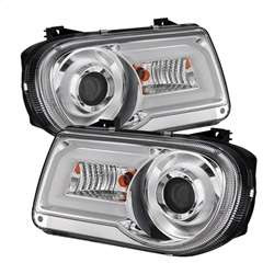 Spyder Projector Headlights - LED DRL - Chrome | FCLH 5075666