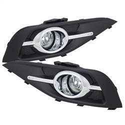 Spyder OEM Fog Lights W/Switch - Clear | FCLH 5076076
