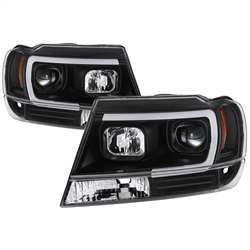 Spyder Light Bar Projector Headlights - Version 2 - Black | FCLH 5085221