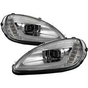 Spyder High-Power LED Module (High Beam And Low Beam) Equipped Headlights - Chrome | FCLH 5087942