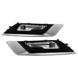 Spyder OEM Full LED Fog Lights w/Switch - Clear | FCLH 9051142