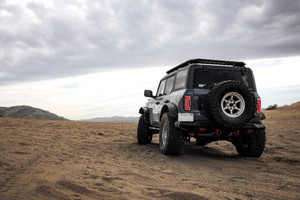 Attica 4x4 2021-2024 Ford Bronco Rogue Series LED Tail Lights Sequential - Gloss Black/Clear | JZBD CTATT0772-H4-GBC-SQ