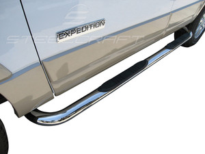 Steelcraft Automotive 3in. Round Sidebars | FDMV 213107