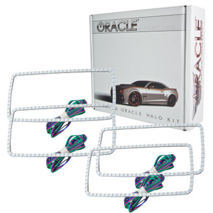 Oracle Lighting ColorSHIFT(tm) Halo Kit, New Square Ring Design, ColorSHIFT(tm) - No Controller | FQCV 2629-334