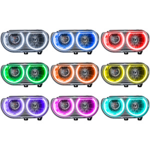Oracle Lighting SMD Pre-Assembled Headlights, Non-HID, ColorSHIFT(tm) - No Controller | FQCV 7720-334