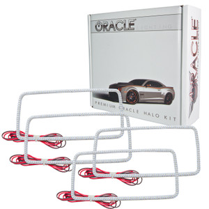 Oracle Lighting LED Halo Kit, New Square Ring Design, White | FQCV 2629-001