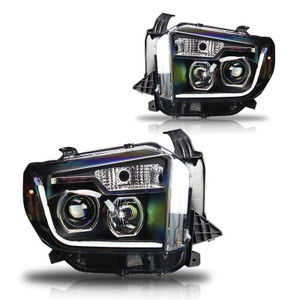 Winjet PROJECTOR HEADLIGHTS W-DAYTIME RUNNING (DRL)-BLACK / CLEAR | HKMR CHWJ-0376-B