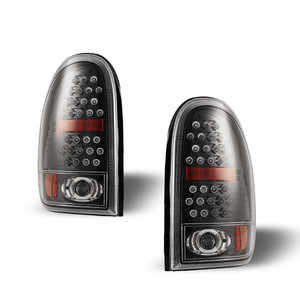 Winjet LED TAIL LIGHTS-GLOSS BLACK / CLEAR | HKMR CTWJ-0013-GBC