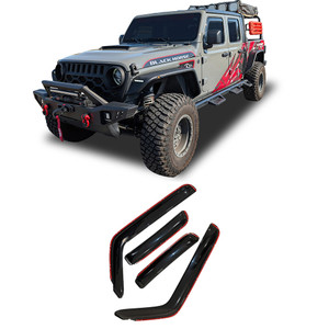 Black Horse Off Road Rain Guards | GDRD 1494811IN