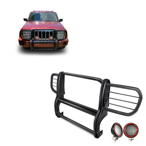 Black Horse Off Road Grille Guard Kit | GDRD 17A081000MA-PLFR