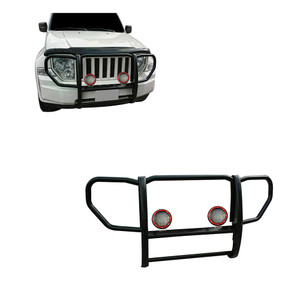 Black Horse Off Road Grille Guard Kit | GDRD 17A086400A-PLFR