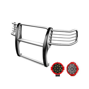 Black Horse Off Road Grille Guard Kit | GDRD 17A093902MSS-PLR