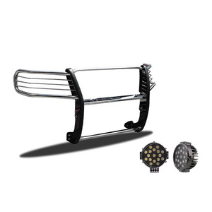Black Horse Off Road Grille Guard Kit | GDRD 17A098900MSS-PLB