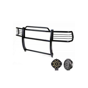 Black Horse Off Road Grille Guard Kit | GDRD 17EB26MA-PLB
