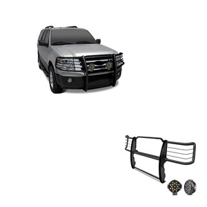 Black Horse Off Road Grille Guard Kit | GDRD 17F80218MA-PLB