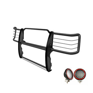 Black Horse Off Road Grille Guard Kit | GDRD 17FB23MA-PLFR
