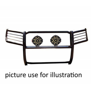 Black Horse Off Road Grille Guard Kit | GDRD 17FJ28MA-PLB
