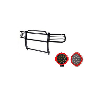 Black Horse Off Road Grille Guard Kit | GDRD 17FP26MA-PLR