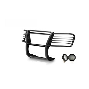 Black Horse Off Road Grille Guard Kit | GDRD 17FP27MA-PLFB