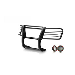 Black Horse Off Road Grille Guard Kit | GDRD 17FP27MA-PLFR