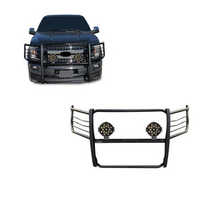 Black Horse Off Road Grille Guard Kit | GDRD 17FP32MA-PLB