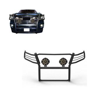 Black Horse Off Road Grille Guard Kit | GDRD 17GC15MA-PLB