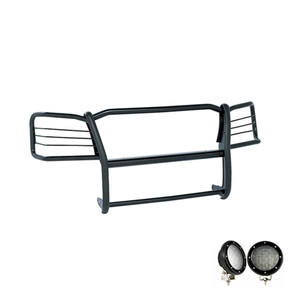 Black Horse Off Road Grille Guard Kit | GDRD 17GT25MA-PLFB