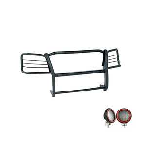 Black Horse Off Road Grille Guard Kit | GDRD 17GT25MA-PLFR